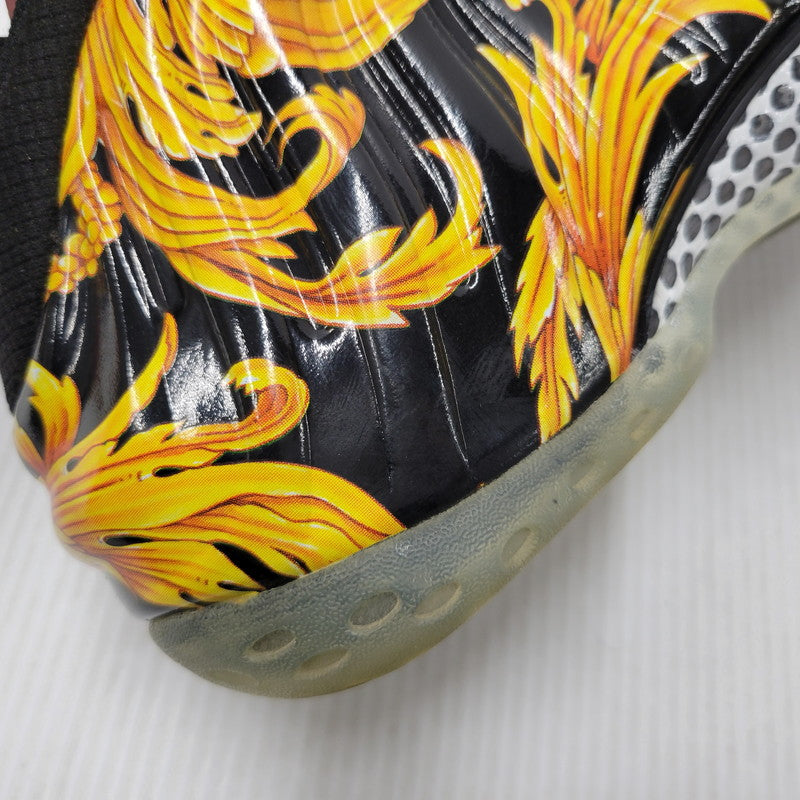 【中古品】【メンズ】 NIKE ナイキ × SUPREME シュプリーム AIR FOAMPOSITE 1 SUPREME SP 652792-001 エアフォームポジットワン スニーカー シューズ 靴 160-260506-as-12-izu サイズ：28cm カラー：BLACK/BLACK-METALLIC GOLD 万代Net店