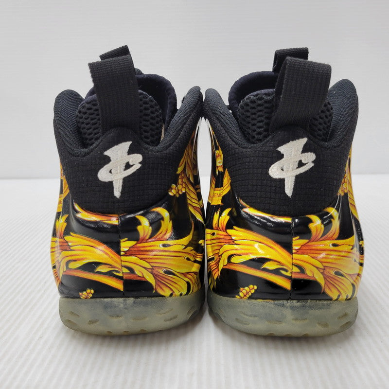 【中古品】【メンズ】 NIKE ナイキ × SUPREME シュプリーム AIR FOAMPOSITE 1 SUPREME SP 652792-001 エアフォームポジットワン スニーカー シューズ 靴 160-260506-as-12-izu サイズ：28cm カラー：BLACK/BLACK-METALLIC GOLD 万代Net店