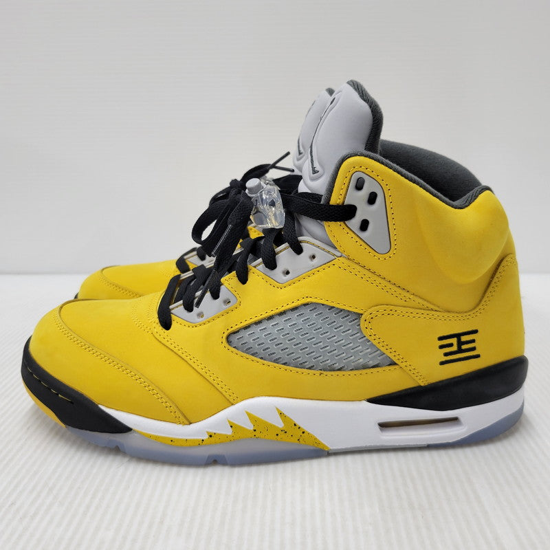 【中古品】【メンズ】 NIKE ナイキ AIR JORDAN 5 RETRO IO3372-700 エア ジョーダン 5 レトロ スニーカー シューズ 靴 160-260506-as-08-izu サイズ：28.5cm カラー：VARSITY MAIZE/BLACK-WOLF GREY-ANTHRACITE 万代Net店
