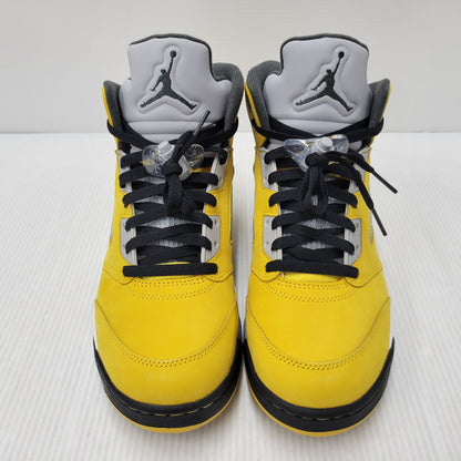 【中古品】【メンズ】 NIKE ナイキ AIR JORDAN 5 RETRO IO3372-700 エア ジョーダン 5 レトロ スニーカー シューズ 靴 160-260506-as-08-izu サイズ：28.5cm カラー：VARSITY MAIZE/BLACK-WOLF GREY-ANTHRACITE 万代Net店