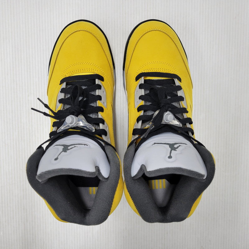 【中古品】【メンズ】 NIKE ナイキ AIR JORDAN 5 RETRO IO3372-700 エア ジョーダン 5 レトロ スニーカー シューズ 靴 160-260506-as-08-izu サイズ：28.5cm カラー：VARSITY MAIZE/BLACK-WOLF GREY-ANTHRACITE 万代Net店