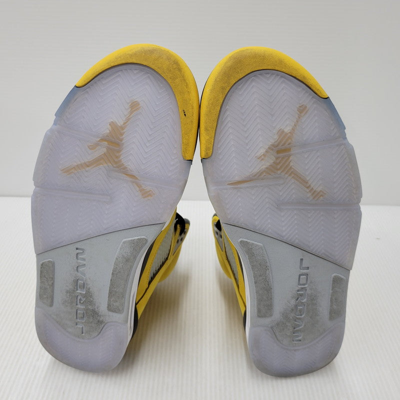 【中古品】【メンズ】 NIKE ナイキ AIR JORDAN 5 RETRO IO3372-700 エア ジョーダン 5 レトロ スニーカー シューズ 靴 160-260506-as-08-izu サイズ：28.5cm カラー：VARSITY MAIZE/BLACK-WOLF GREY-ANTHRACITE 万代Net店