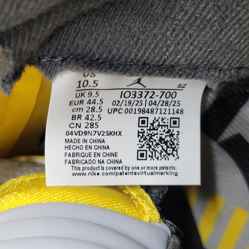 【中古品】【メンズ】 NIKE ナイキ AIR JORDAN 5 RETRO IO3372-700 エア ジョーダン 5 レトロ スニーカー シューズ 靴 160-260506-as-08-izu サイズ：28.5cm カラー：VARSITY MAIZE/BLACK-WOLF GREY-ANTHRACITE 万代Net店
