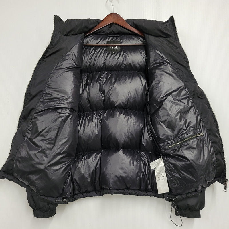 【中古品】【メンズ】 ARMANI EXCHANGE アルマーニエクスチェンジ XM000348 ICON HOODED DOWN JACKET フーデッド ダウン ジャケット アウター 141-260505-kh-01-izu サイズ：L カラー：ブラック 万代Net店