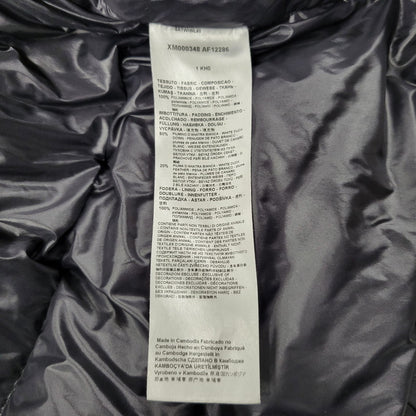 【中古品】【メンズ】 ARMANI EXCHANGE アルマーニエクスチェンジ XM000348 ICON HOODED DOWN JACKET フーデッド ダウン ジャケット アウター 141-260505-kh-01-izu サイズ：L カラー：ブラック 万代Net店