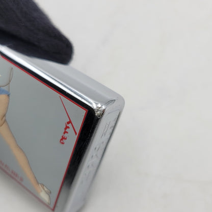 【中古品】【メンズ/レディース】 ZIPPO ジッポ THE PETTY GIRL OIL LIGHTER ペティガール オイルライター 喫煙具 206-260516-as-40-izu カラー：シルバー 万代Net店