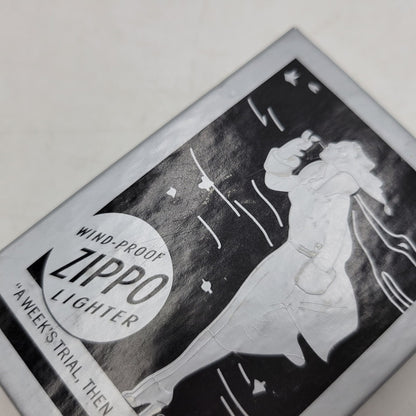 【中古品】【メンズ/レディース】 ZIPPO ジッポ THE PETTY GIRL OIL LIGHTER ペティガール オイルライター 喫煙具 206-260516-as-40-izu カラー：シルバー 万代Net店