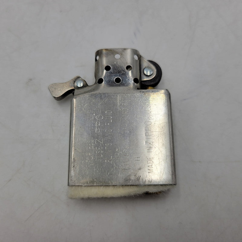 【中古品】【メンズ/レディース】 ZIPPO ジッポ THE PETTY GIRL OIL LIGHTER ペティガール オイルライター 喫煙具 206-260516-as-40-izu カラー：シルバー 万代Net店