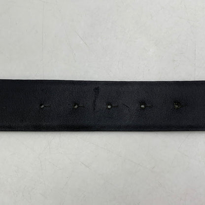 【中古品】【メンズ】 DIESEL X10133 COW LEATHER BELT カウ レザー ベルト 小物 205-260506-cs-07-izu サイズ：90/36 カラー：ブラック 万代Net店