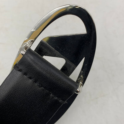 【中古品】【メンズ】 DIESEL X10133 COW LEATHER BELT カウ レザー ベルト 小物 205-260506-cs-07-izu サイズ：90/36 カラー：ブラック 万代Net店