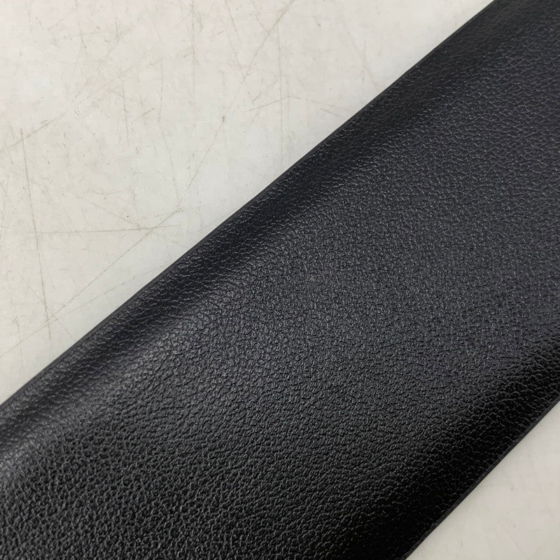 【中古品】【メンズ】 DIESEL X10133 COW LEATHER BELT カウ レザー ベルト 小物 205-260506-cs-07-izu サイズ：90/36 カラー：ブラック 万代Net店