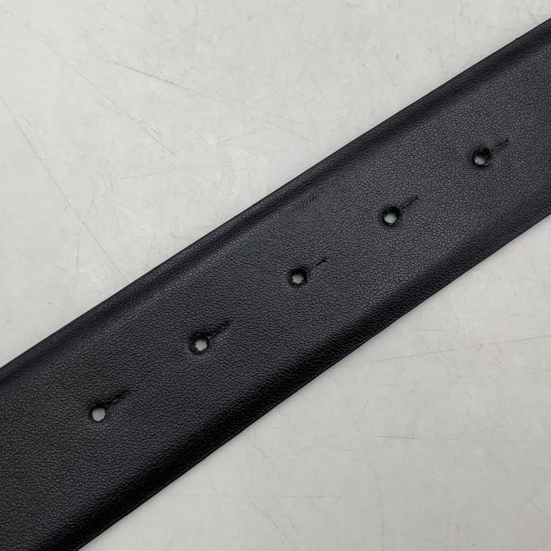 【中古品】【メンズ】 DIESEL X10133 COW LEATHER BELT カウ レザー ベルト 小物 205-260506-cs-07-izu サイズ：90/36 カラー：ブラック 万代Net店
