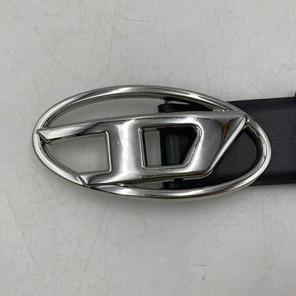 【中古品】【メンズ】 DIESEL X10133 COW LEATHER BELT カウ レザー ベルト 小物 205-260506-cs-07-izu サイズ：90/36 カラー：ブラック 万代Net店