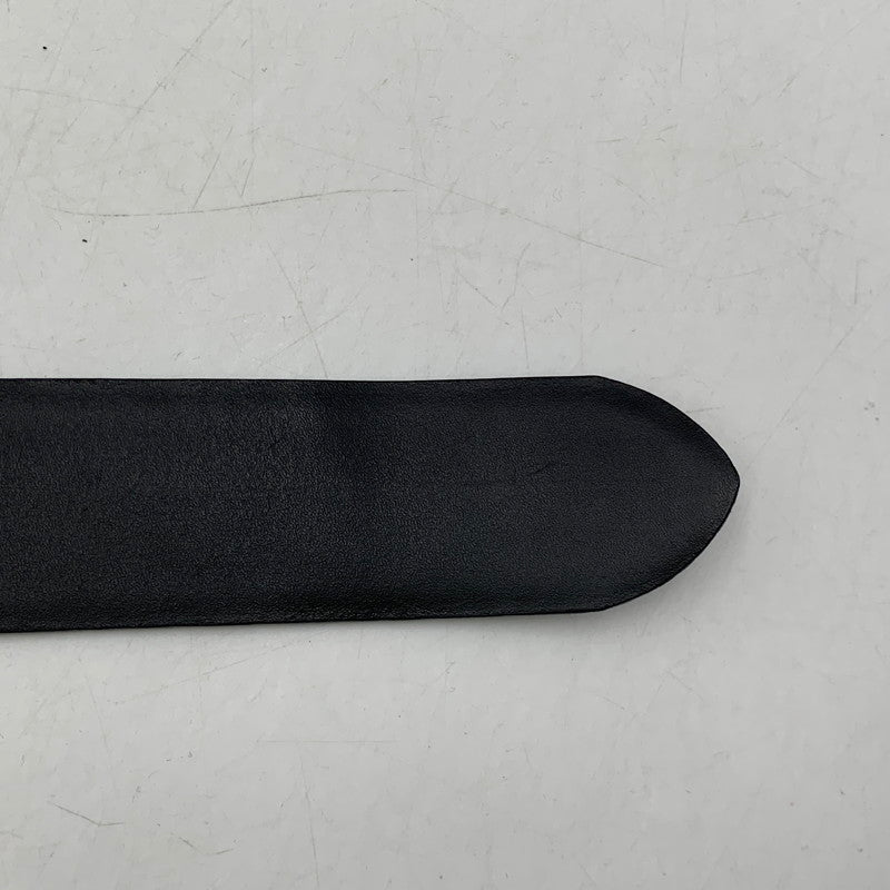 【中古品】【メンズ】 DIESEL X10133 COW LEATHER BELT カウ レザー ベルト 小物 205-260506-cs-07-izu サイズ：90/36 カラー：ブラック 万代Net店