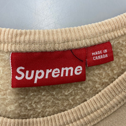 【中古品】【メンズ】 OLD SUPREME オールド シュプリーム 04AW BASKETBALL CREWNECK SWEAT バスケットボール クルーネック スウェット トップス 長袖 149-260507-cs-07-izu サイズ：L カラー：ベージュ 万代Net店
