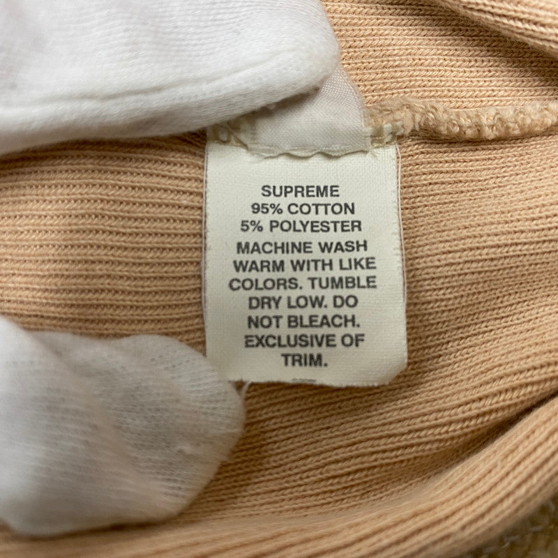 【中古品】【メンズ】 OLD SUPREME オールド シュプリーム 04AW BASKETBALL CREWNECK SWEAT バスケットボール クルーネック スウェット トップス 長袖 149-260507-cs-07-izu サイズ：L カラー：ベージュ 万代Net店