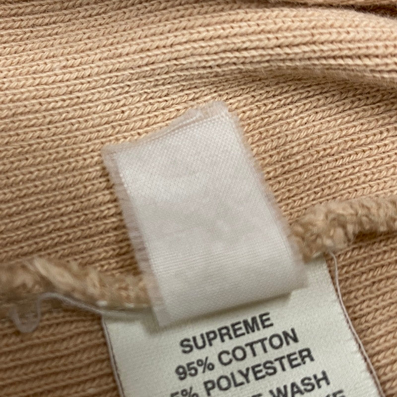 【中古品】【メンズ】 OLD SUPREME オールド シュプリーム 04AW BASKETBALL CREWNECK SWEAT バスケットボール クルーネック スウェット トップス 長袖 149-260507-cs-07-izu サイズ：L カラー：ベージュ 万代Net店