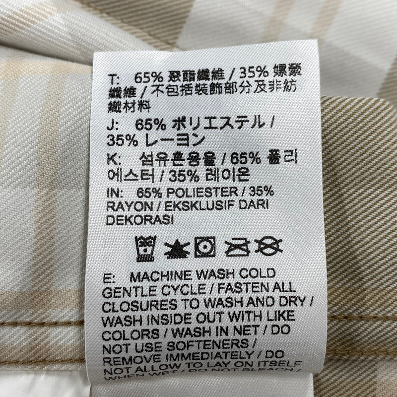 【中古品】【メンズ】 NIKE SB ナイキエスビー HV0257-133 FLNNL BTN UP KOS LS TOP フランネル ボタン アップ コストン ロングスリーブ トップ トップス 長袖 142-260506-cs-12-izu サイズ：XL カラー：ベージュ系 万代Net店