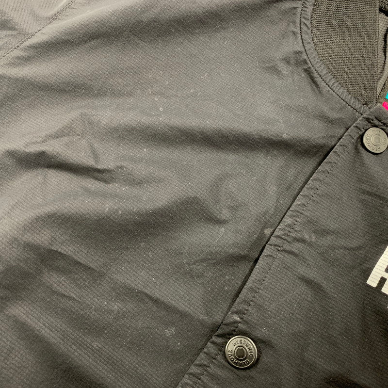 【中古品】【メンズ】 HYSTERIC GLAMOUR ヒステリックグラマー 02182AB01 ARM LOGO PERTEX JACKET アーム ロゴ パーテックス ジャケット アウター 140-260517-kh-07-izu サイズ：S カラー：ブラック 万代Net店