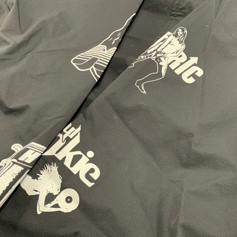 【中古品】【メンズ】 HYSTERIC GLAMOUR ヒステリックグラマー 02182AB01 ARM LOGO PERTEX JACKET アーム ロゴ パーテックス ジャケット アウター 140-260517-kh-07-izu サイズ：S カラー：ブラック 万代Net店