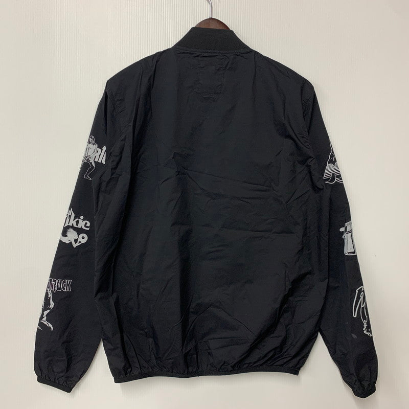 【中古品】【メンズ】 HYSTERIC GLAMOUR ヒステリックグラマー 02182AB01 ARM LOGO PERTEX JACKET アーム ロゴ パーテックス ジャケット アウター 140-260517-kh-07-izu サイズ：S カラー：ブラック 万代Net店