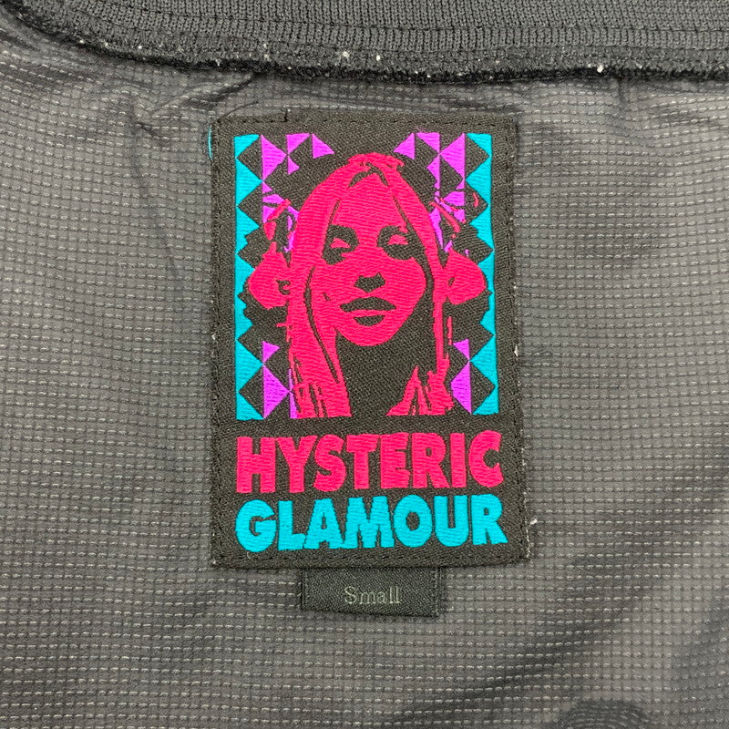 【中古品】【メンズ】 HYSTERIC GLAMOUR ヒステリックグラマー 02182AB01 ARM LOGO PERTEX JACKET アーム ロゴ パーテックス ジャケット アウター 140-260517-kh-07-izu サイズ：S カラー：ブラック 万代Net店