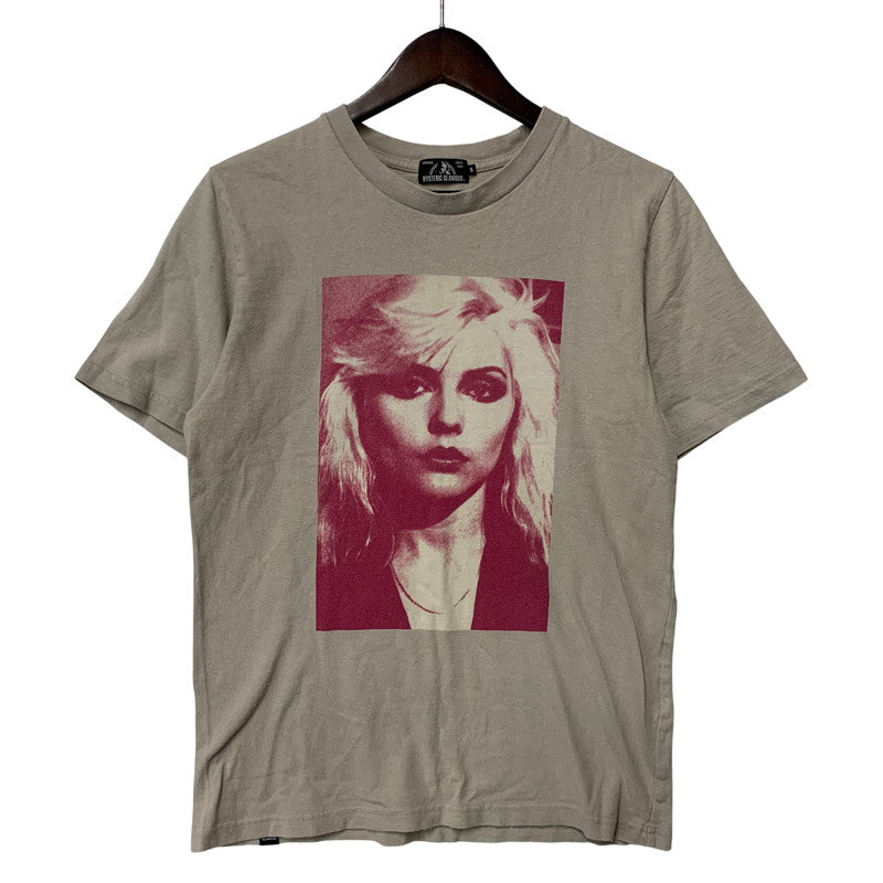 【中古品】【メンズ】 HYSTERIC GLAMOUR ヒステリックグラマー 02182CT12 DEBBIE HARRY PT SS TEE デビーハリー ショートスリーブ Tシャツ トップス 140-260517-kh-02-izu サイズ：S カラー：グレー 万代Net店