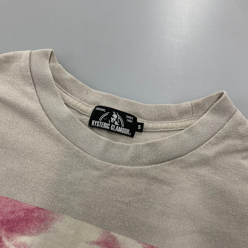 【中古品】【メンズ】 HYSTERIC GLAMOUR ヒステリックグラマー 02182CT12 DEBBIE HARRY PT SS TEE デビーハリー ショートスリーブ Tシャツ トップス 140-260517-kh-02-izu サイズ：S カラー：グレー 万代Net店