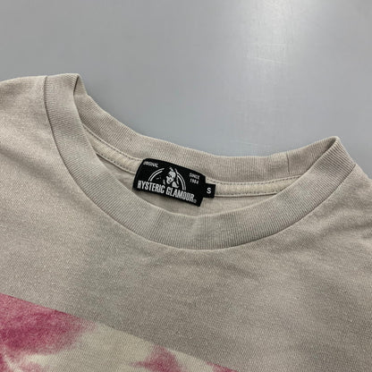 【中古品】【メンズ】 HYSTERIC GLAMOUR ヒステリックグラマー 02182CT12 DEBBIE HARRY PT SS TEE デビーハリー ショートスリーブ Tシャツ トップス 140-260517-kh-02-izu サイズ：S カラー：グレー 万代Net店