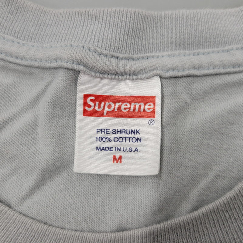 【中古品】【メンズ】 SUPREME シュプリーム STANDARD TEE スタンダード Tシャツ トップス 149-260505-kh-03-izu サイズ：M カラー：グレー 万代Net店