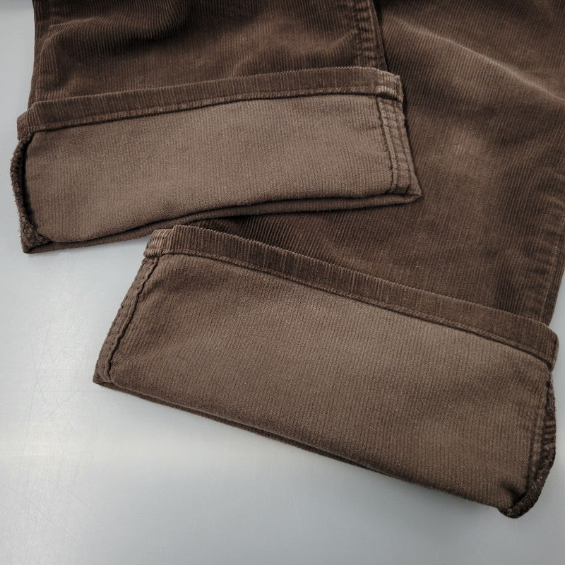 【中古品】【メンズ】 LEVI'S リーバイス CORDUROY BOOT CUT PANTS 517-15 コーデュロイ ブーツカットパンツ 刻印J38 白タブ 日本製 157-260513-as-04-izu サイズ：33×34 カラー：ブラウン 万代Net店