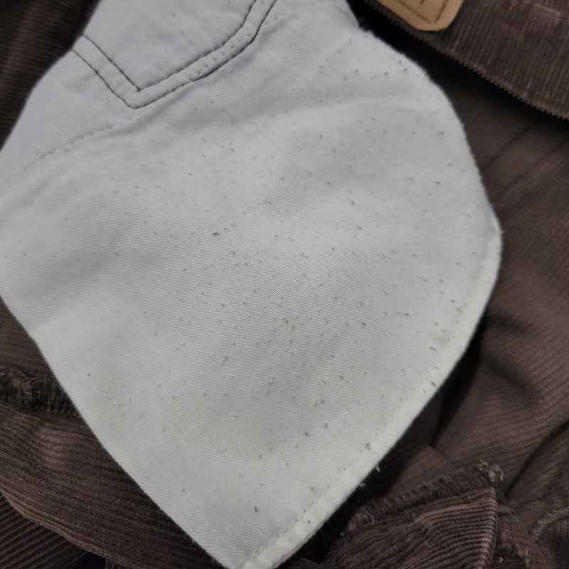 【中古品】【メンズ】 LEVI'S リーバイス CORDUROY BOOT CUT PANTS 517-15 コーデュロイ ブーツカットパンツ 刻印J38 白タブ 日本製 157-260513-as-04-izu サイズ：33×34 カラー：ブラウン 万代Net店