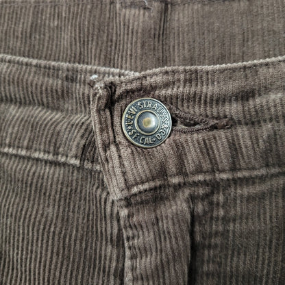【中古品】【メンズ】 LEVI'S リーバイス CORDUROY BOOT CUT PANTS 517-15 コーデュロイ ブーツカットパンツ 刻印J38 白タブ 日本製 157-260513-as-04-izu サイズ：33×34 カラー：ブラウン 万代Net店