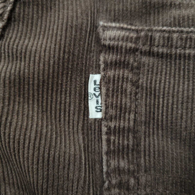 【中古品】【メンズ】 LEVI'S リーバイス CORDUROY BOOT CUT PANTS 517-15 コーデュロイ ブーツカットパンツ 刻印J38 白タブ 日本製 157-260513-as-04-izu サイズ：33×34 カラー：ブラウン 万代Net店