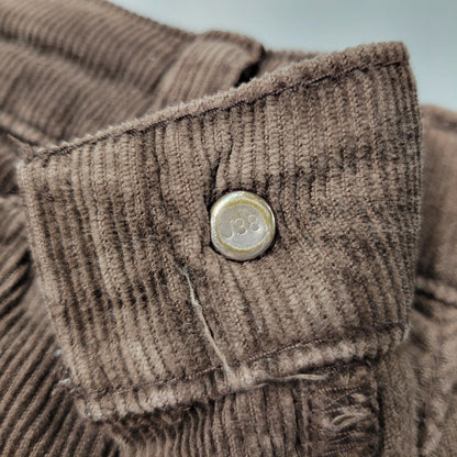 【中古品】【メンズ】 LEVI'S リーバイス CORDUROY BOOT CUT PANTS 517-15 コーデュロイ ブーツカットパンツ 刻印J38 白タブ 日本製 157-260513-as-04-izu サイズ：33×34 カラー：ブラウン 万代Net店