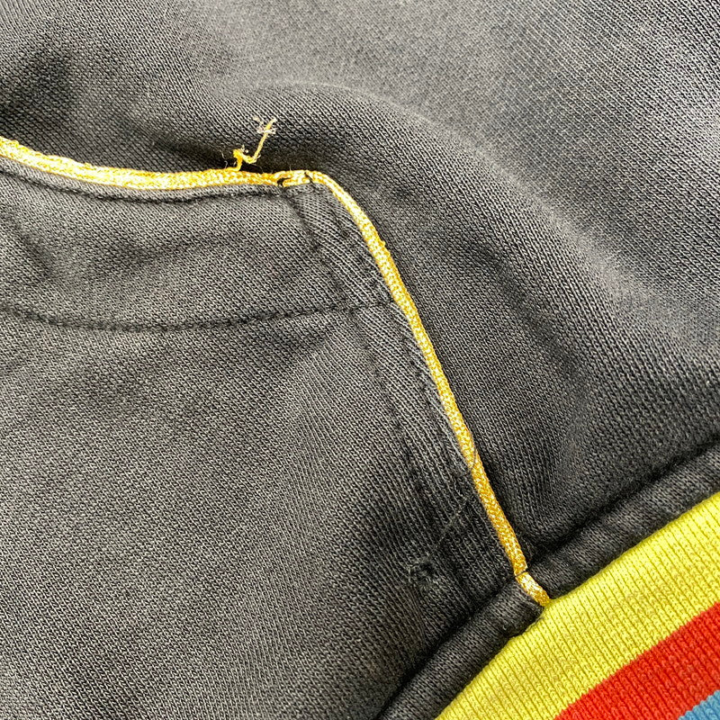 【中古品】【メンズ】 COOGI クージー 刺繍 SWORD FULL ZIP HOODIE ソード フル ジップ フーディー トップス 長袖 146-260518-cs-14-izu サイズ：4XL カラー：ブラック 万代Net店