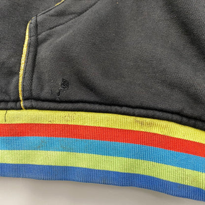 【中古品】【メンズ】 COOGI クージー 刺繍 SWORD FULL ZIP HOODIE ソード フル ジップ フーディー トップス 長袖 146-260518-cs-14-izu サイズ：4XL カラー：ブラック 万代Net店