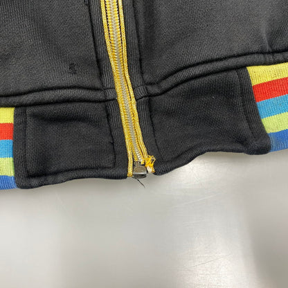 【中古品】【メンズ】 COOGI クージー 刺繍 SWORD FULL ZIP HOODIE ソード フル ジップ フーディー トップス 長袖 146-260518-cs-14-izu サイズ：4XL カラー：ブラック 万代Net店