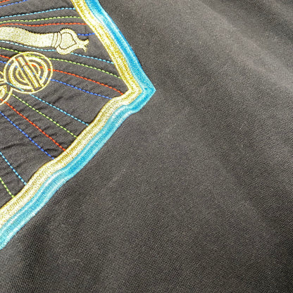 【中古品】【メンズ】 COOGI クージー 刺繍 SWORD FULL ZIP HOODIE ソード フル ジップ フーディー トップス 長袖 146-260518-cs-14-izu サイズ：4XL カラー：ブラック 万代Net店