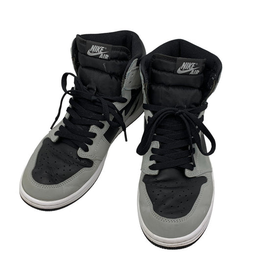【中古品】【メンズ】 NIKE ナイキ AIR JORDAN 1 RETRO HIGH OG 55508-035 エア ジョーダン 1 レトロ ハイ OG スニーカー シューズ 靴 160-260506-as-01-izu サイズ：28.5cm カラー：BLACK/LIGHT SMOKE GREY-WHITE 万代Net店