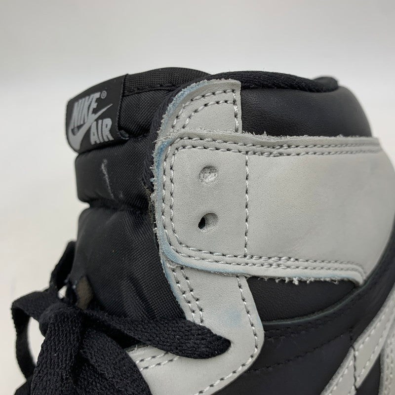 【中古品】【メンズ】 NIKE ナイキ AIR JORDAN 1 RETRO HIGH OG 55508-035 エア ジョーダン 1 レトロ ハイ OG スニーカー シューズ 靴 160-260506-as-01-izu サイズ：28.5cm カラー：BLACK/LIGHT SMOKE GREY-WHITE 万代Net店