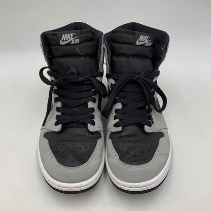 【中古品】【メンズ】 NIKE ナイキ AIR JORDAN 1 RETRO HIGH OG 55508-035 エア ジョーダン 1 レトロ ハイ OG スニーカー シューズ 靴 160-260506-as-01-izu サイズ：28.5cm カラー：BLACK/LIGHT SMOKE GREY-WHITE 万代Net店