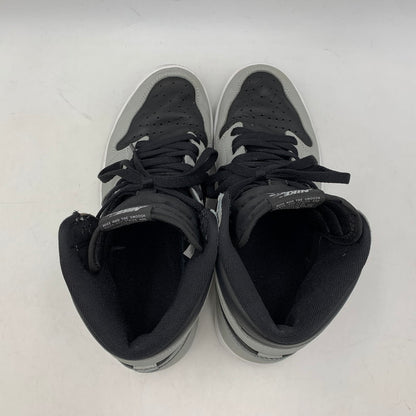 【中古品】【メンズ】 NIKE ナイキ AIR JORDAN 1 RETRO HIGH OG 55508-035 エア ジョーダン 1 レトロ ハイ OG スニーカー シューズ 靴 160-260506-as-01-izu サイズ：28.5cm カラー：BLACK/LIGHT SMOKE GREY-WHITE 万代Net店