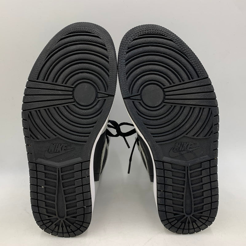 【中古品】【メンズ】 NIKE ナイキ AIR JORDAN 1 RETRO HIGH OG 55508-035 エア ジョーダン 1 レトロ ハイ OG スニーカー シューズ 靴 160-260506-as-01-izu サイズ：28.5cm カラー：BLACK/LIGHT SMOKE GREY-WHITE 万代Net店