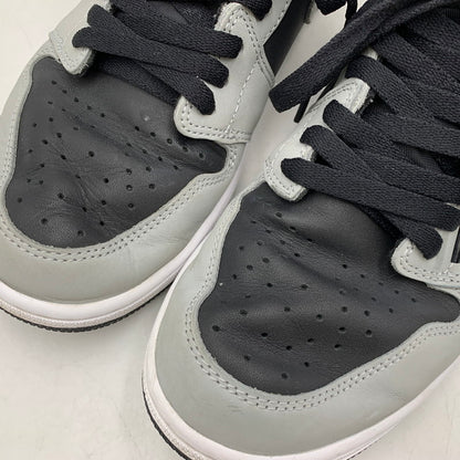 【中古品】【メンズ】 NIKE ナイキ AIR JORDAN 1 RETRO HIGH OG 55508-035 エア ジョーダン 1 レトロ ハイ OG スニーカー シューズ 靴 160-260506-as-01-izu サイズ：28.5cm カラー：BLACK/LIGHT SMOKE GREY-WHITE 万代Net店