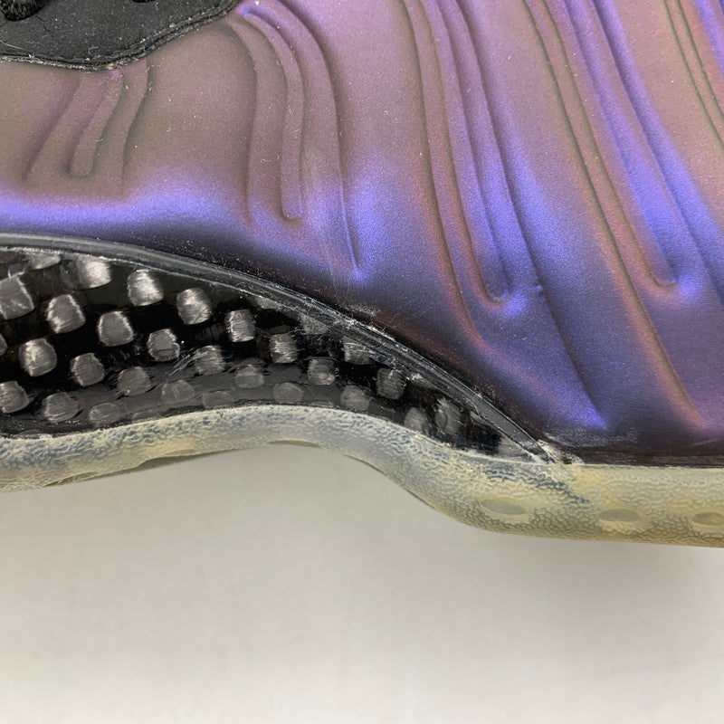 【現状渡し品】【メンズ】 NIKE ナイキ AIR FOAMPOSITE ONE 314996-008 エア フォームポジット ワン スニーカー シューズ 靴 160-260506-as-02-izu サイズ：27cm カラー：BLACK/VARSITY PURPLE 万代Net店