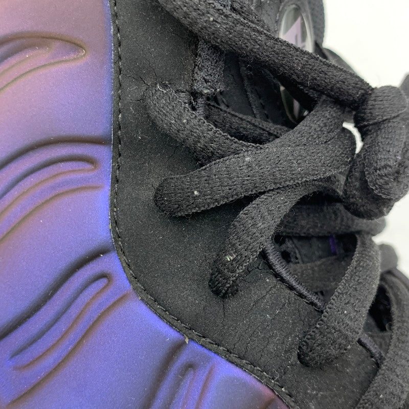 【現状渡し品】【メンズ】 NIKE ナイキ AIR FOAMPOSITE ONE 314996-008 エア フォームポジット ワン スニーカー シューズ 靴 160-260506-as-02-izu サイズ：27cm カラー：BLACK/VARSITY PURPLE 万代Net店