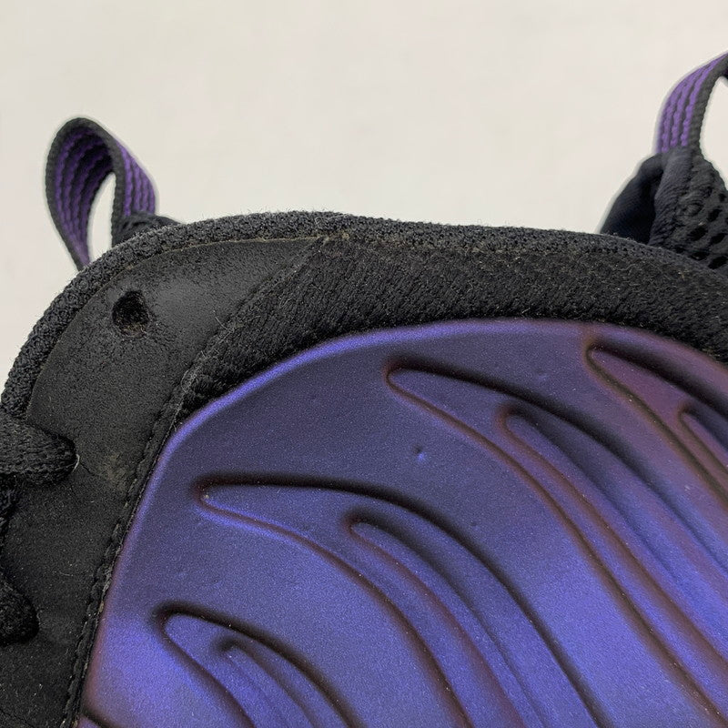 【現状渡し品】【メンズ】 NIKE ナイキ AIR FOAMPOSITE ONE 314996-008 エア フォームポジット ワン スニーカー シューズ 靴 160-260506-as-02-izu サイズ：27cm カラー：BLACK/VARSITY PURPLE 万代Net店