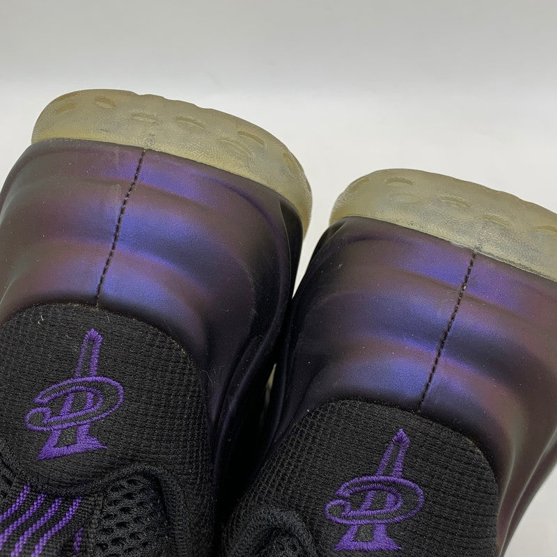 【現状渡し品】【メンズ】 NIKE ナイキ AIR FOAMPOSITE ONE 314996-008 エア フォームポジット ワン スニーカー シューズ 靴 160-260506-as-02-izu サイズ：27cm カラー：BLACK/VARSITY PURPLE 万代Net店