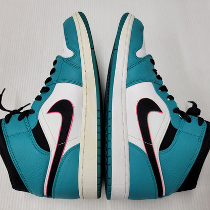 【中古品】【メンズ】 NIKE ナイキ AIR JORDAN 1 MID SE 852542-306 エアジョーダン1 ミッド SE スニーカー シューズ 靴 160-260506-as-09-izu サイズ：28cm カラー：TURBO GREEN/BLACK-HYPER PINK 万代Net店